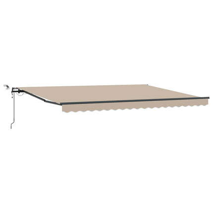 Markiseduge Beige 450 × 300 cm Polyester