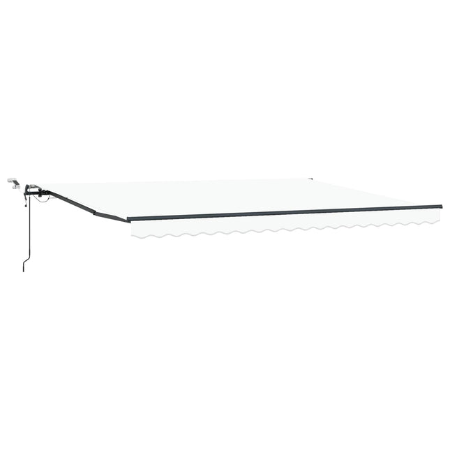 Markiseduge Hvid 450 × 300 cm Polyester