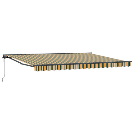 Markiseramme Grøn og Gul 450 × 300 cm