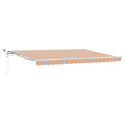 Markiseduge Flerfarvet 450 × 350 cm Polyester