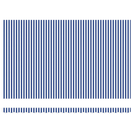 Markiseramme Blå og Hvid 500 × 300 cm