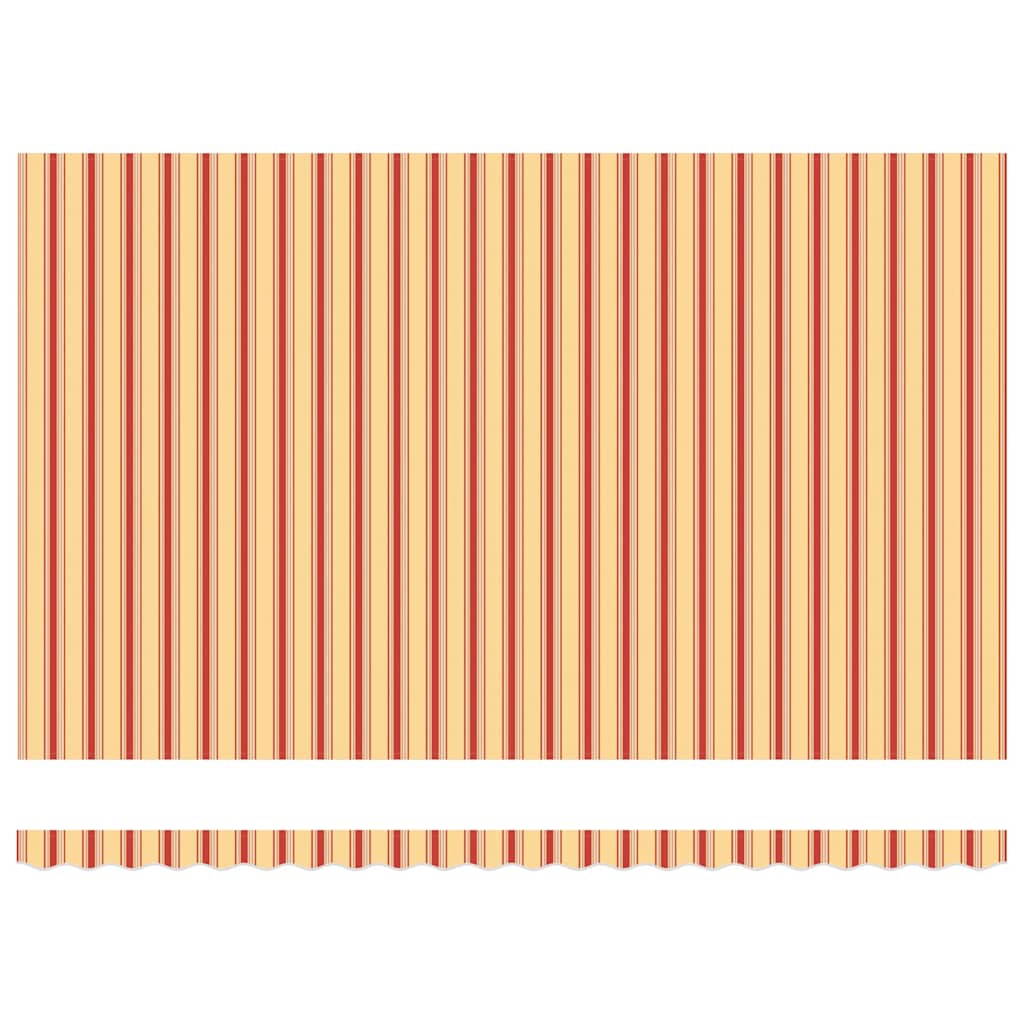 Markise Gul og orange 500 x 300 x 165 cm Polyester og Aluminium
