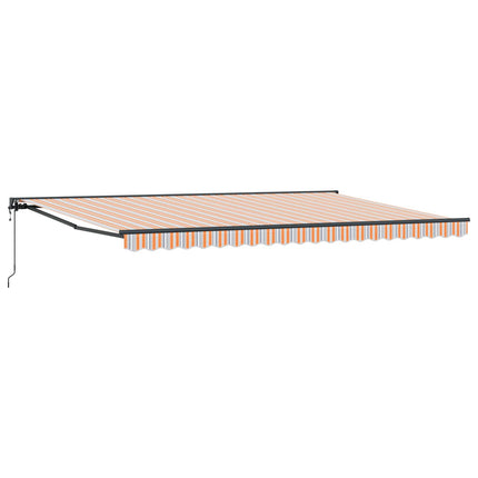 Markiseramme Blå og Orange 500 × 300 cm