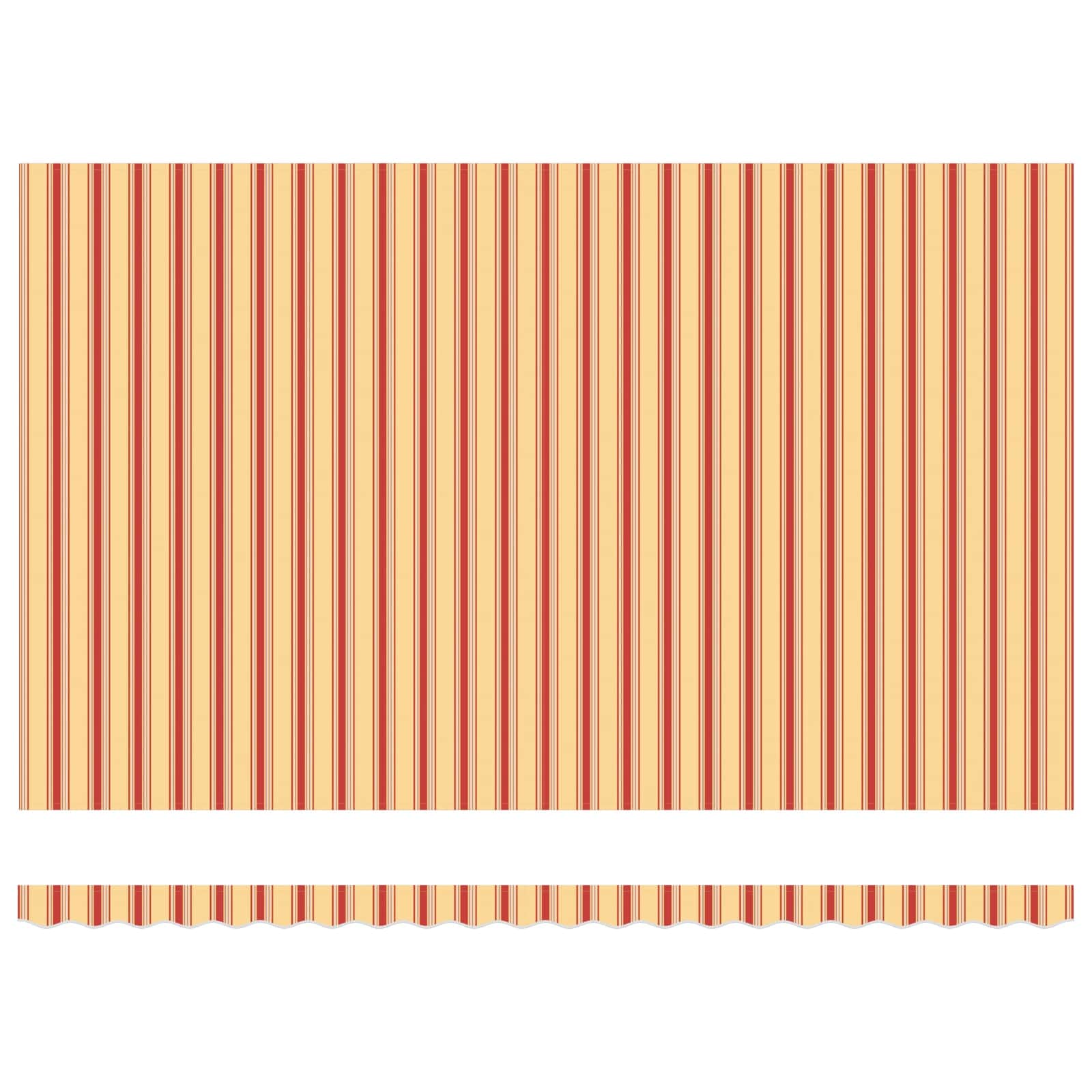 Markiseduge Gul og orange 500 × 350 cm Polyester