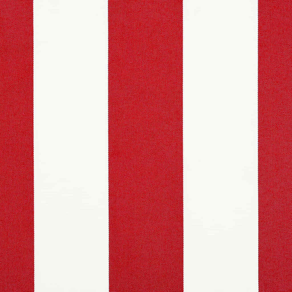 Utrækkelig Markise Rød og Hvid 500 × 350 cm
