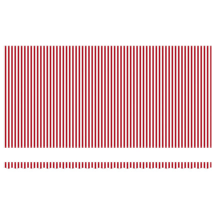 Udtrækkelig markise Rød og Hvid 600 × 300 cm Stof og aluminium