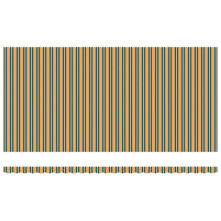 Udtrækkelig markise Grøn og gul 600 × 300 cm Stof og aluminium