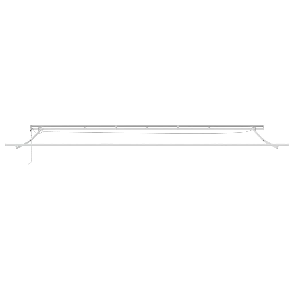 Markiseduge Flerfarvet 600 × 350 cm Polyester