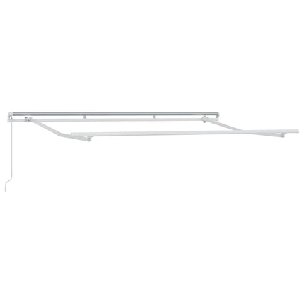 Markiseramme Hvid 3,5 x 2 m Metal