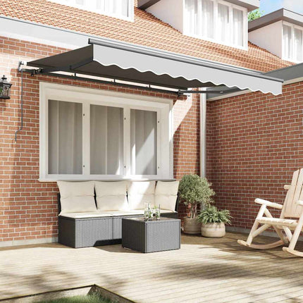 Markiseramme Antracit 3 x 2 m Metal