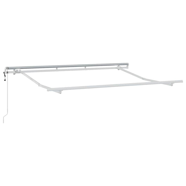 Markiseramme Hvid 3 x 2 m Metal