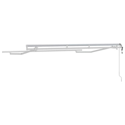 Markiseramme Hvid 3 x 2 m Metal