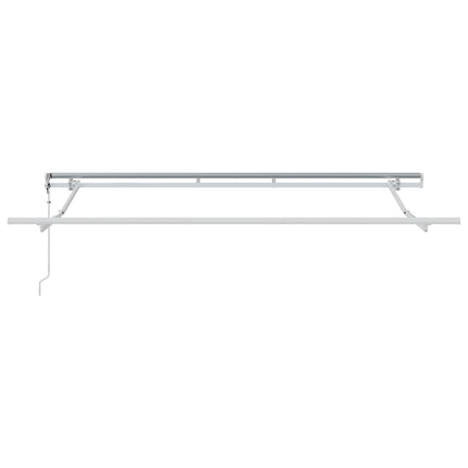 Markiseramme Hvid 3,5 x 2 m Metal