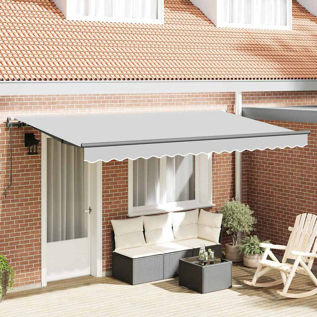 Markiseramme Antracit 4 x 2 m Metal