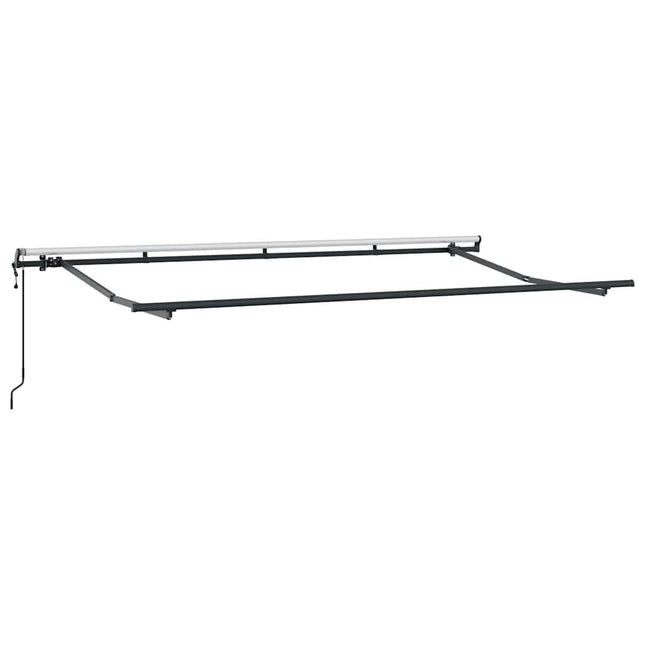 Markiseramme Antracit 4 x 2 m Metal