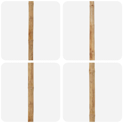 Havesol Ø 150 x 210 cm Bambus Rund Cremehvid