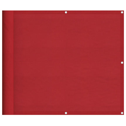 altanafskærmning 90x800 cm 100 % polyester rød