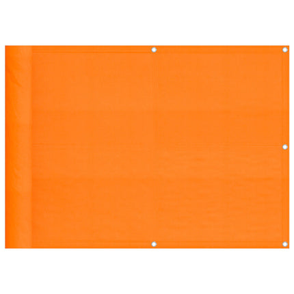 altanafskærmning 75x700 cm 100 % polyester orange