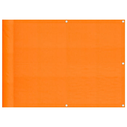 altanafskærmning 75x1000 cm 100 % polyester orange