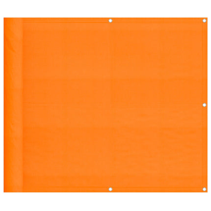 altanafskærmning 90x1000 cm 100 % polyester orange