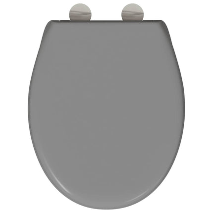 Toilet sæde Grå 47 x 37 x 4 cm Duroplast