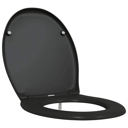 Toilet sæde Sort 47 x 37 x 4 cm Duroplast