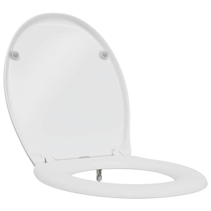 Toilet sæde Hvid 47 x 37 x 4 cm Duroplast
