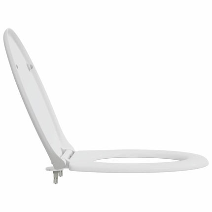 Toilet sæde Hvid 47 x 37 x 4 cm Duroplast