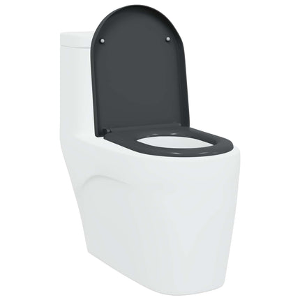 Toilet sæde Antracit 49 x 36 x 4 cm Duroplast