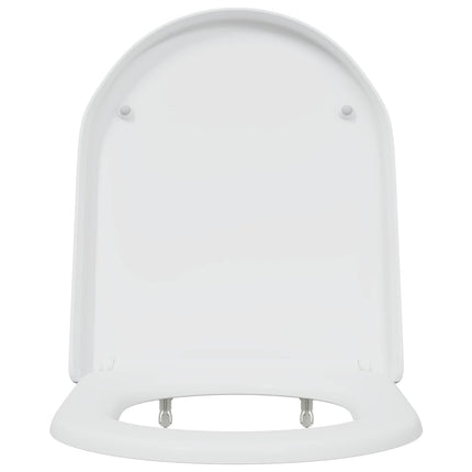 Toilet sæde Hvid 49 x 36 x 4 cm Duroplast