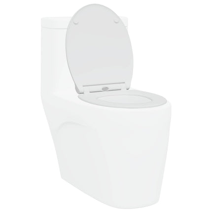 Toilet sæde Hvid 45,5 x 37,5 x 3,8 cm Duroplast