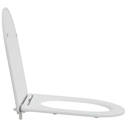 Toilet sæde Hvid 47 x 36 x 3,4 cm Duroplast