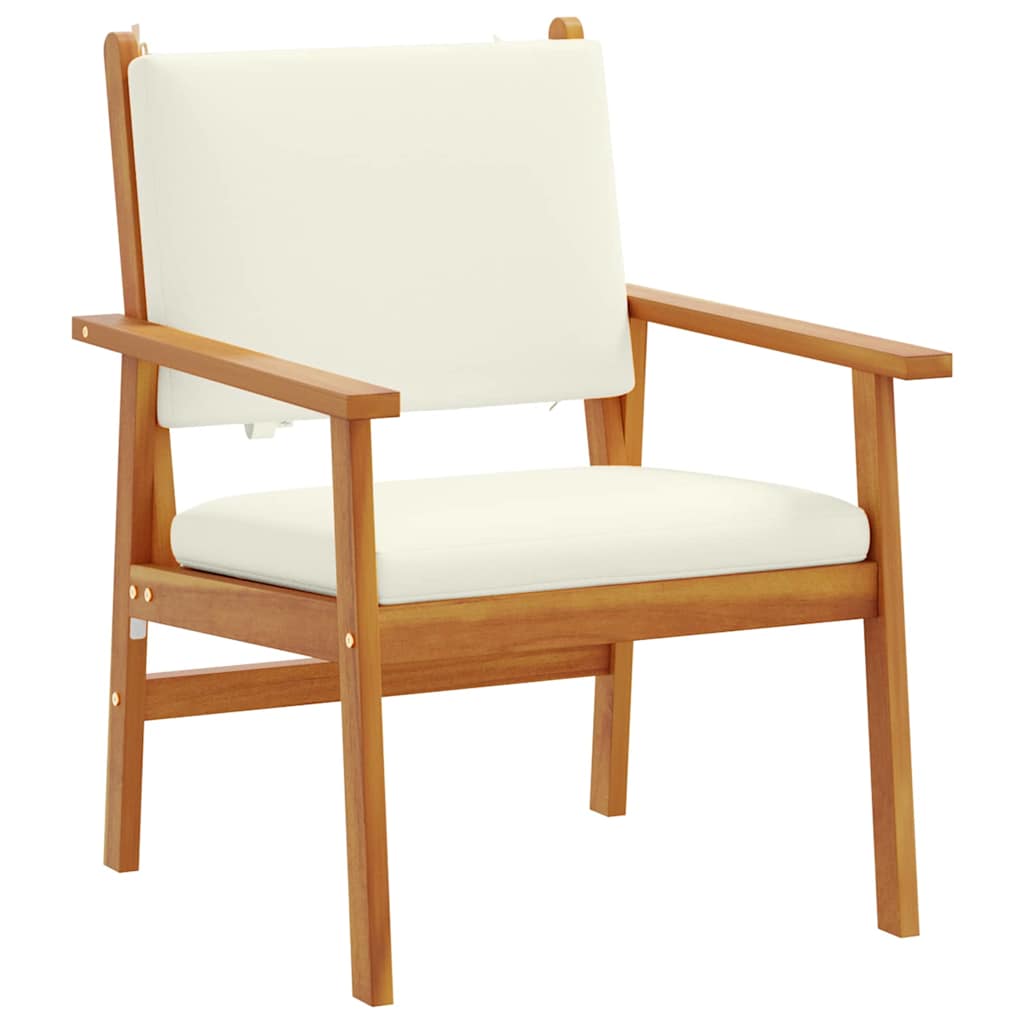 Havesofa Sæt 4 pcs Brun 120 x 65,5 x 79 cm Massivt Akacietræ