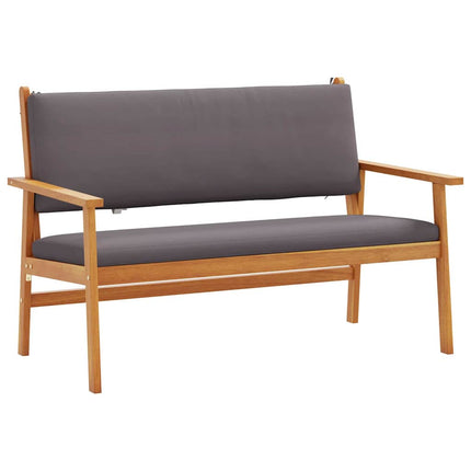 Havesofa Sæt 4 pcs Brun 120 x 65,5 x 79 cm Massivt Akacietræ