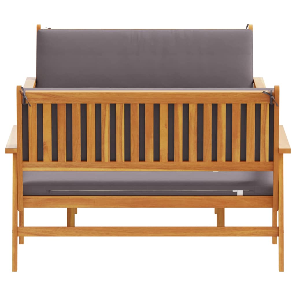 Havesofa Sæt 3 pcs Brun 120 x 65,5 x 79 cm Massivt Akacietræ