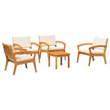 Bistrosæt 5 stk. Brun Polyester