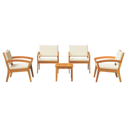Bistrosæt 5 stk. Brun Polyester