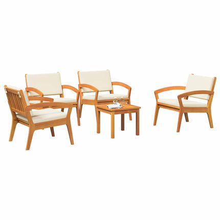 Bistrosæt 5 stk. Brun Polyester