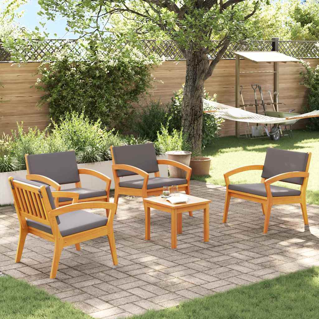 Bistrost 5 stk. Brun Polyester