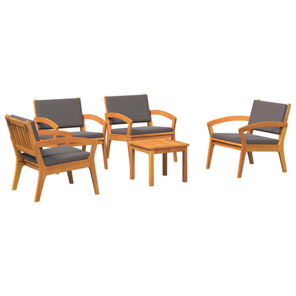 Bistrosæt 5 stk. Brun Polyester