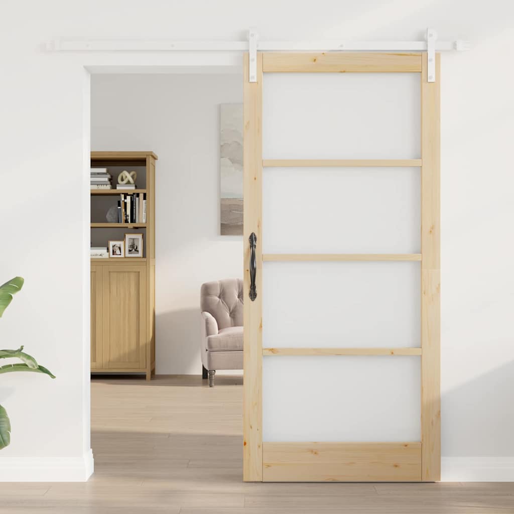 Skydedør ORKDAL Naturfarvet 93 x 202 cm