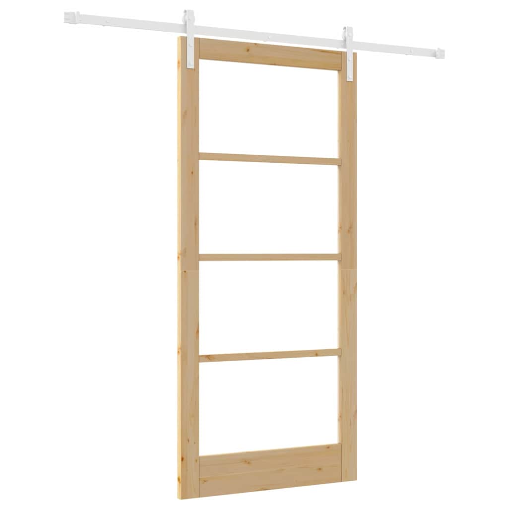Skydedør ORKDAL Naturfarvet 93 x 202 cm