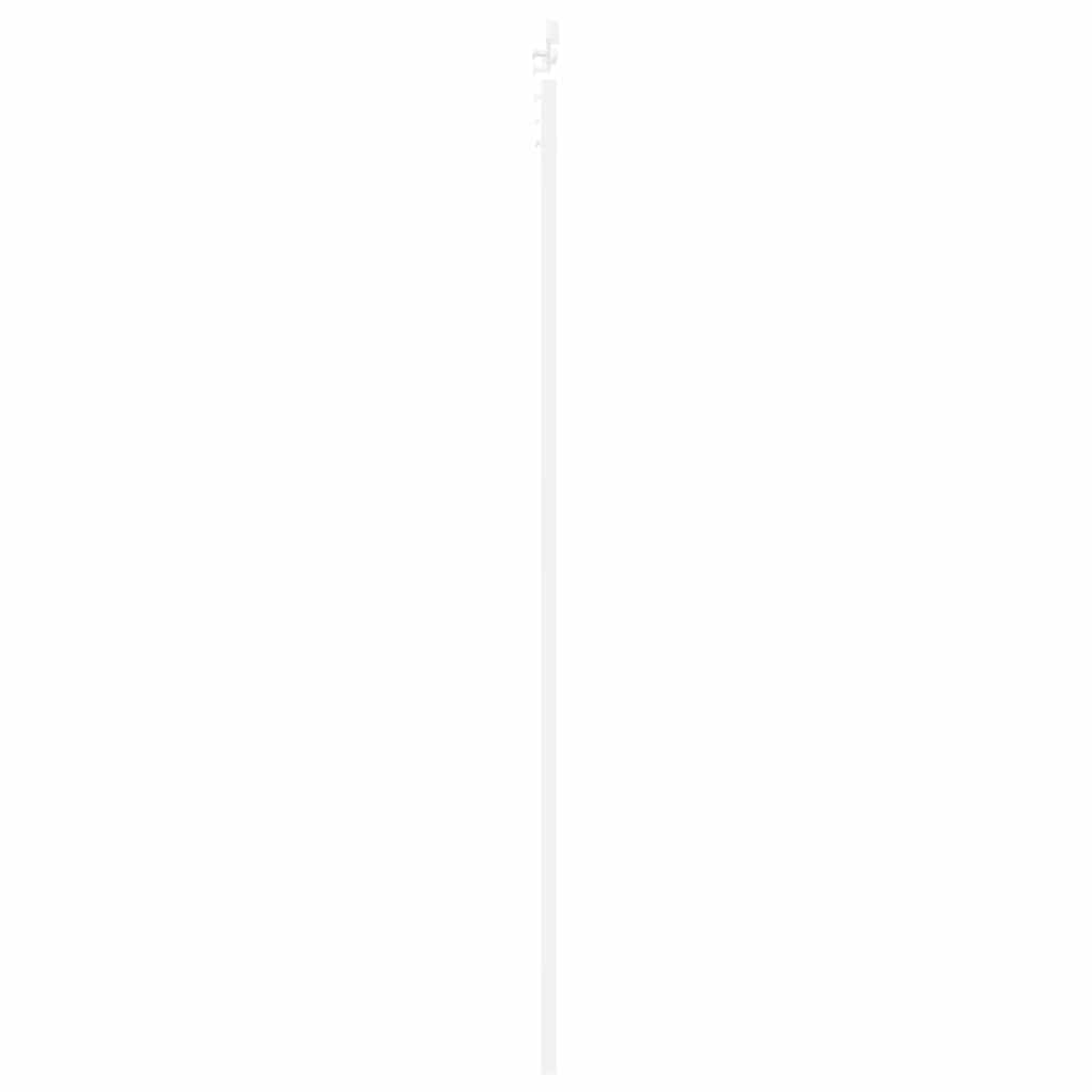 Skydedør ORKDAL Hvid 93 x 232 cm Massivt fyrretræ og glas