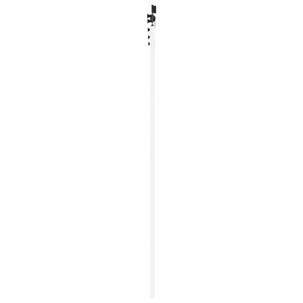 Skydedør ORKDAL Hvid 83 x 202 cm Massivt fyrretræ og glas