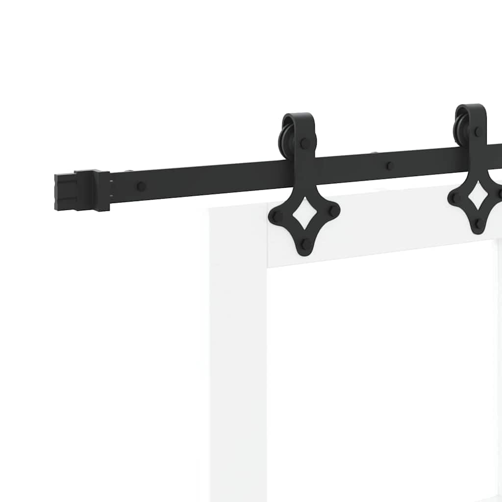 Skydedør ORKDAL Hvid og sort 83 x 202 cm