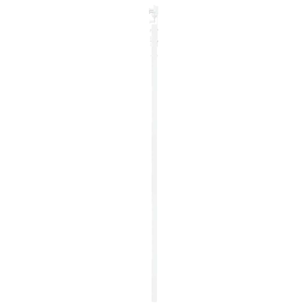 Skydedør Hvid 93 x 202 cm Massivt fyrretræ og glas