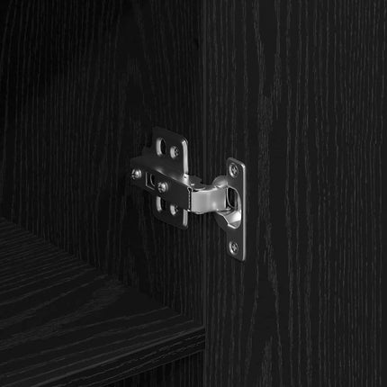 Highboard 2 stk. Sort eg 69,5 x 34 x 180 cm