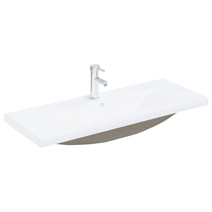 Badeværelsesskabsunder Sort eg 100 x 39 x 62 cm Konstrueret træ