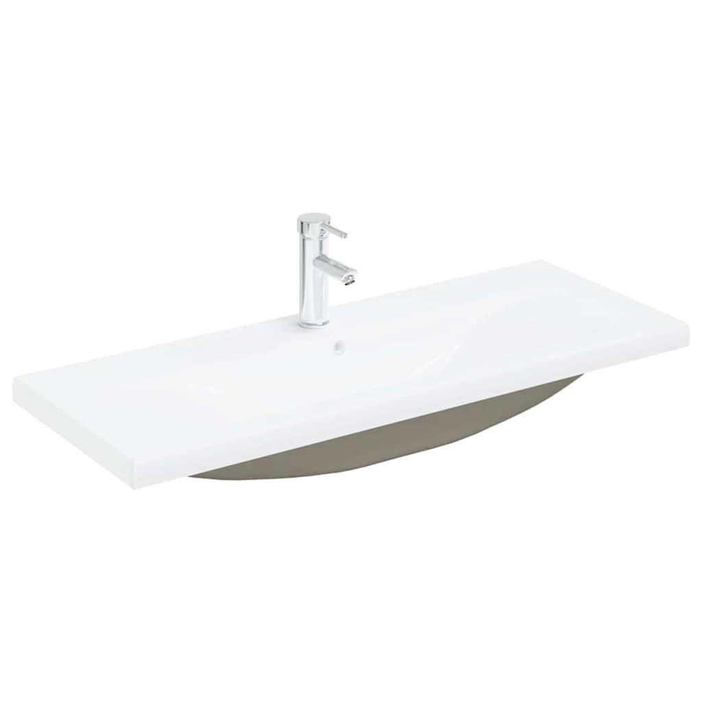 Badeværelsesskabsunder Sort eg 100 x 39 x 62 cm Konstrueret træ