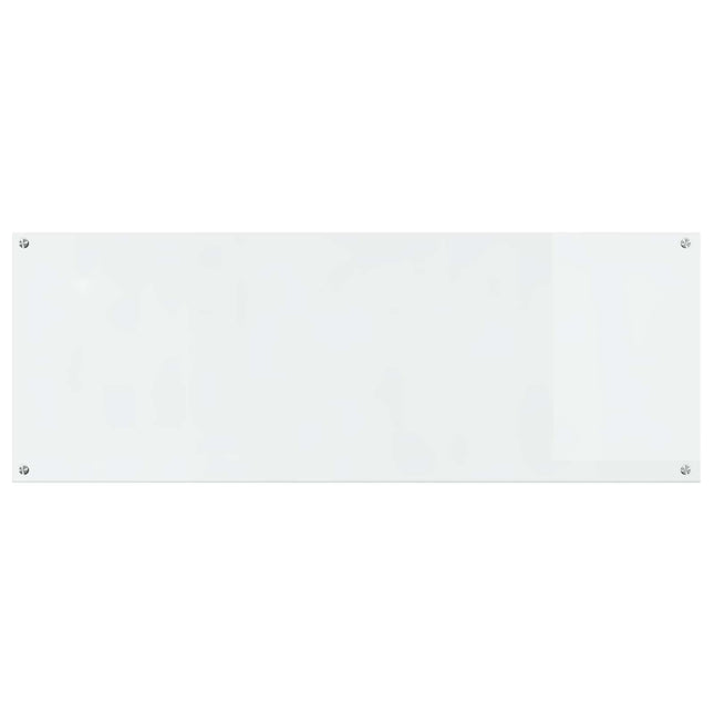 Køkkenbacksplash Transparent 110 x 40 cm hærdet glas